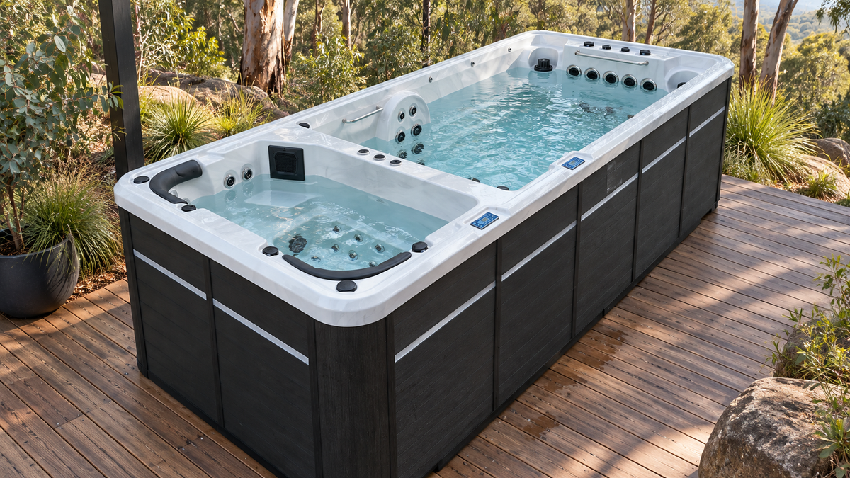 Best Compact Swim Spa Australia 2026: Amazon vs Hawaii