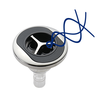 5" Hurricane Pulsating Jet Whole Set