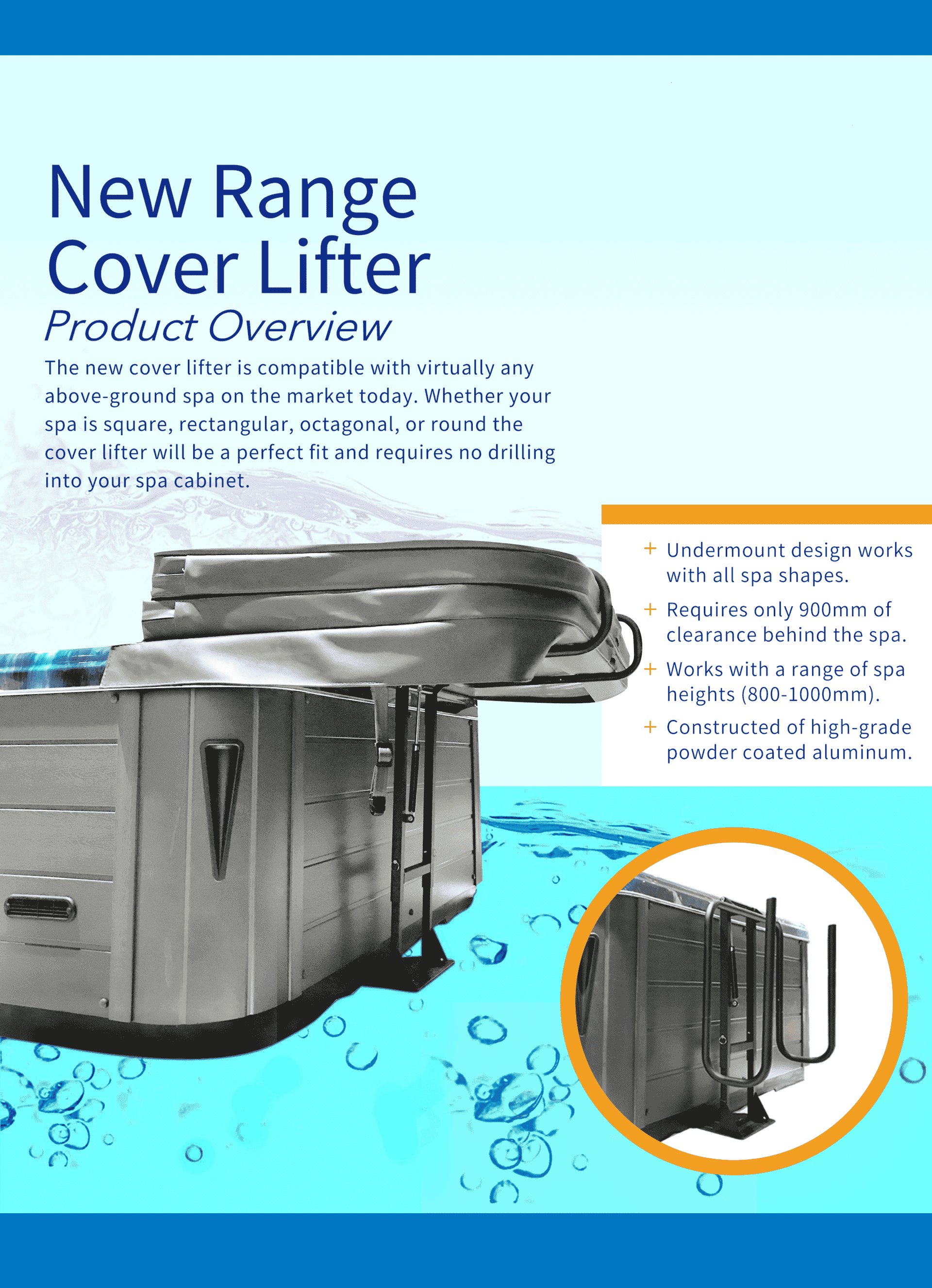 Spa Cover Lifter