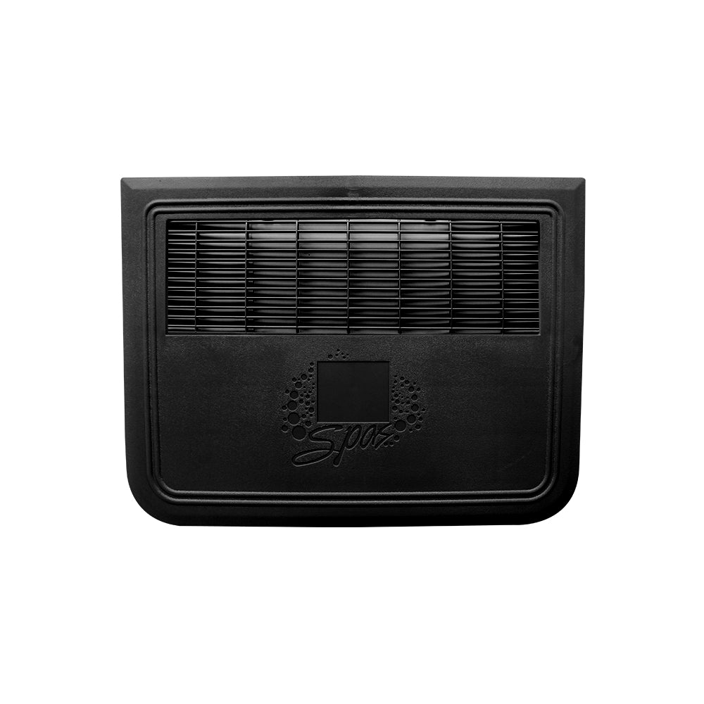Two Port Skimmer Front Panel Black