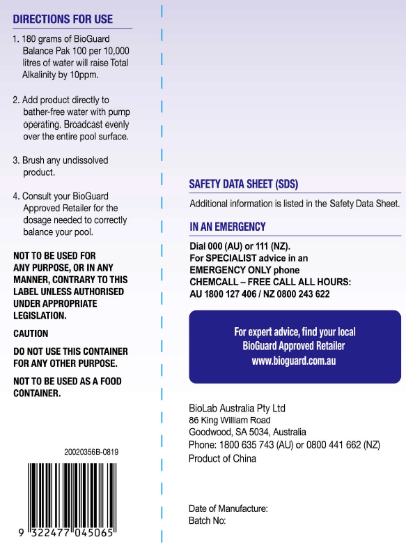 Bioguard Balance Pak 100 2KG