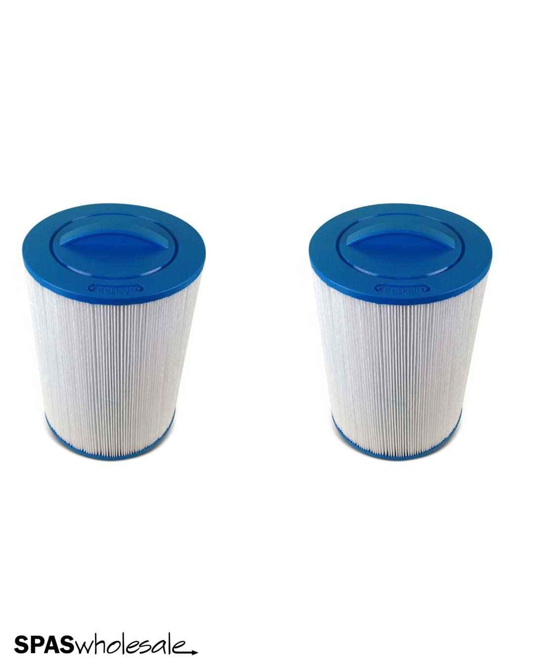 Cartridge Spa Filter Pair Filter H180 Coarse Thread White (Set of 2) XP00018