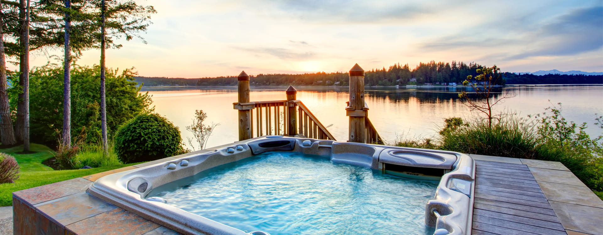 Where is the best place to put a spa?