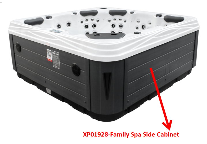 XP01928-Family Spa Side Cabinet